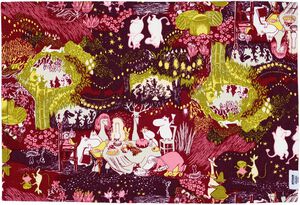 Moomin Arabia 31x46cm dækkeserviet Festlige Øjeblikke
