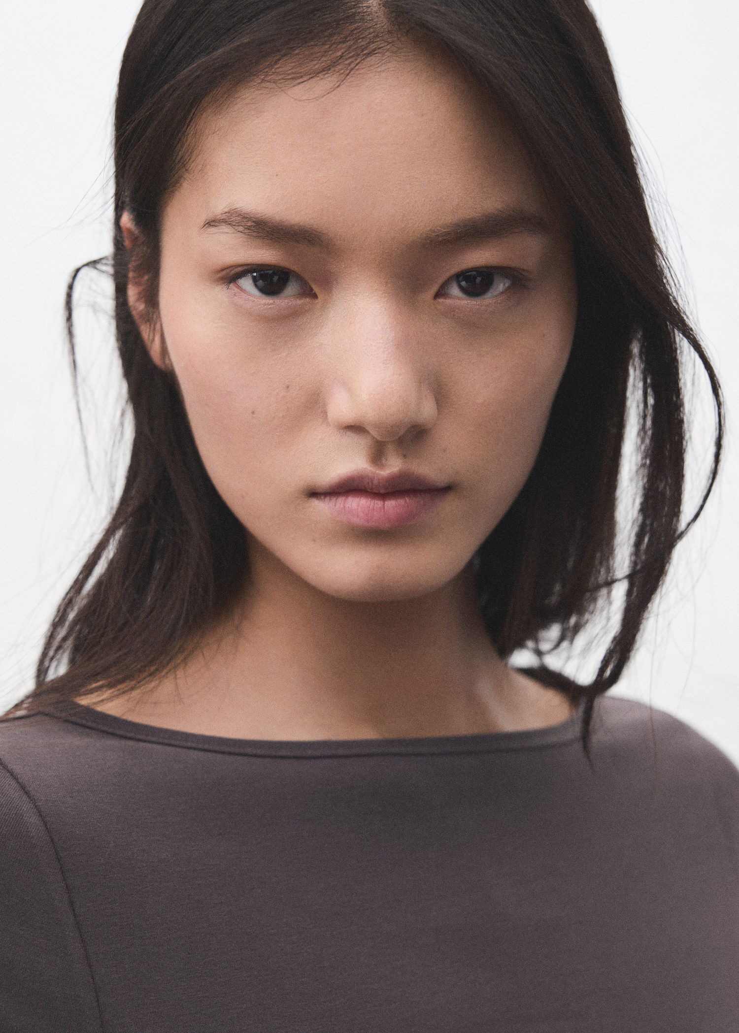 Long sleeve cotton t-shirt