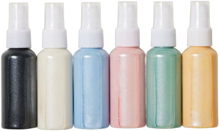 H&aring;nd og fodaftryk - Tekstil spray