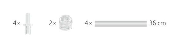 JURA M&aelig;lkeslangekit HP3