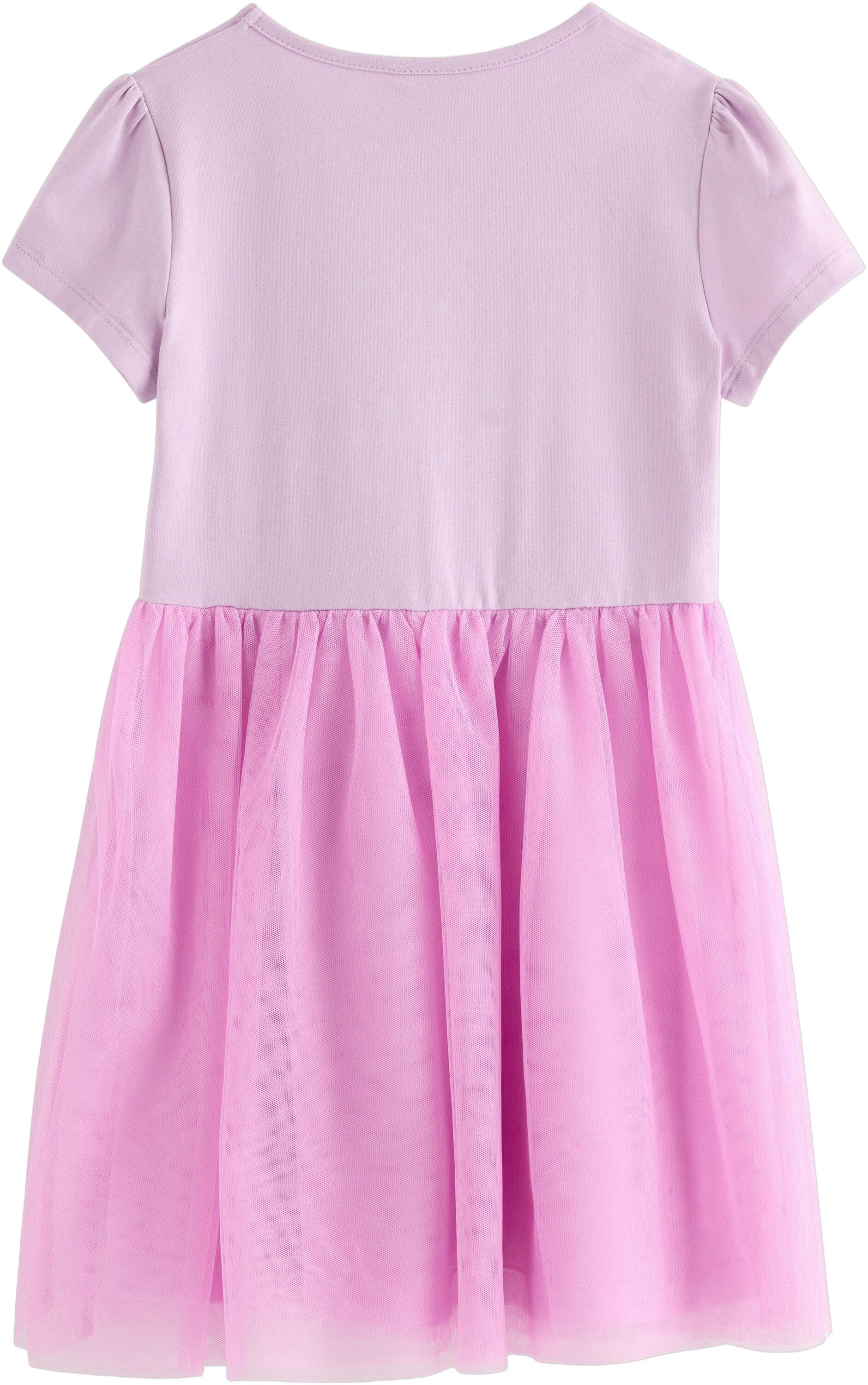 Soft dress in jersey with short sle