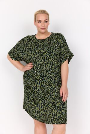 Curvy WA-MELINA 3 Bluse Mørkegrøn