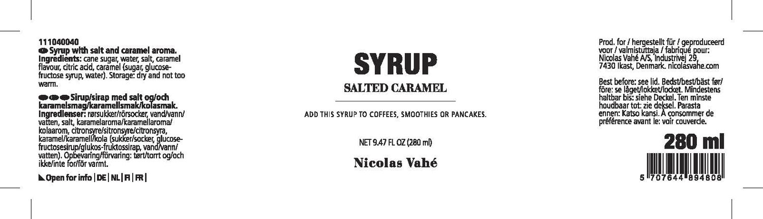 Syrup, Salted caramel