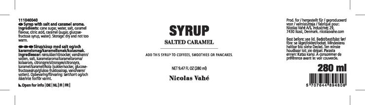 Syrup, Salted caramel