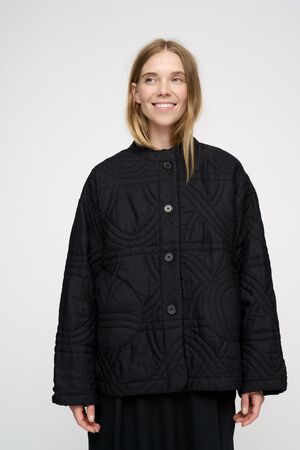 lea jacket silky