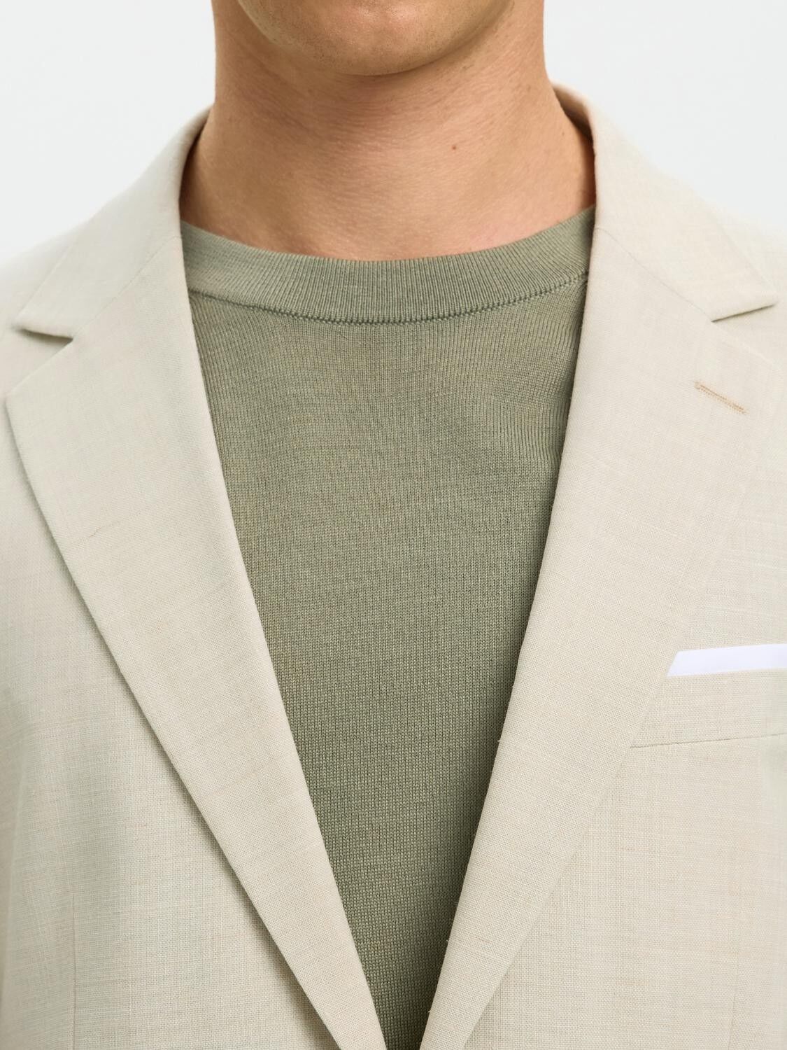 SLHSLIM-OASIS LINEN BLZ NOOS