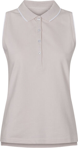 Sleeveless polo