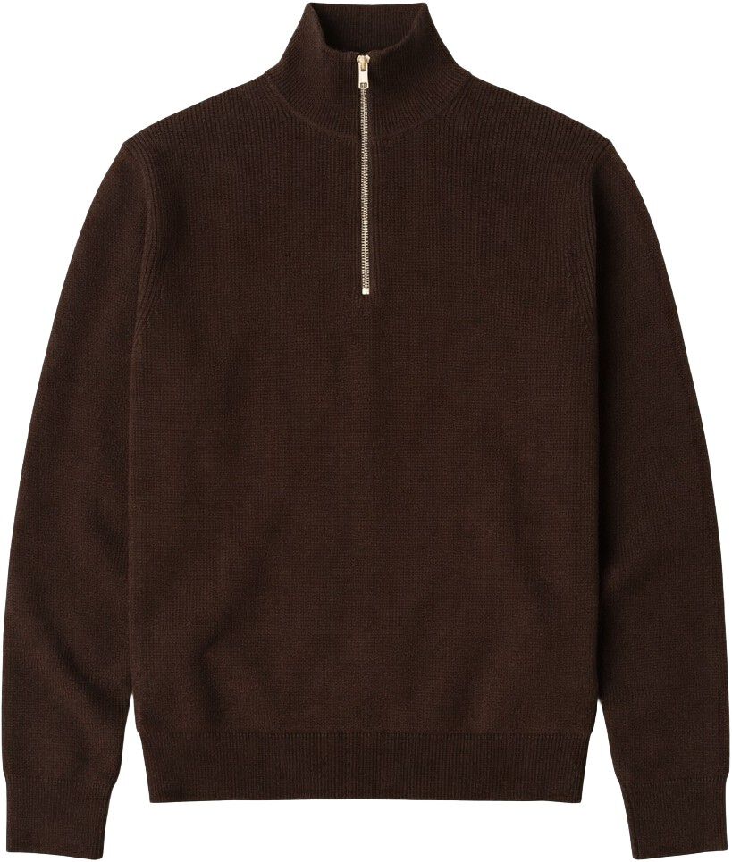 Mario half-zip knit