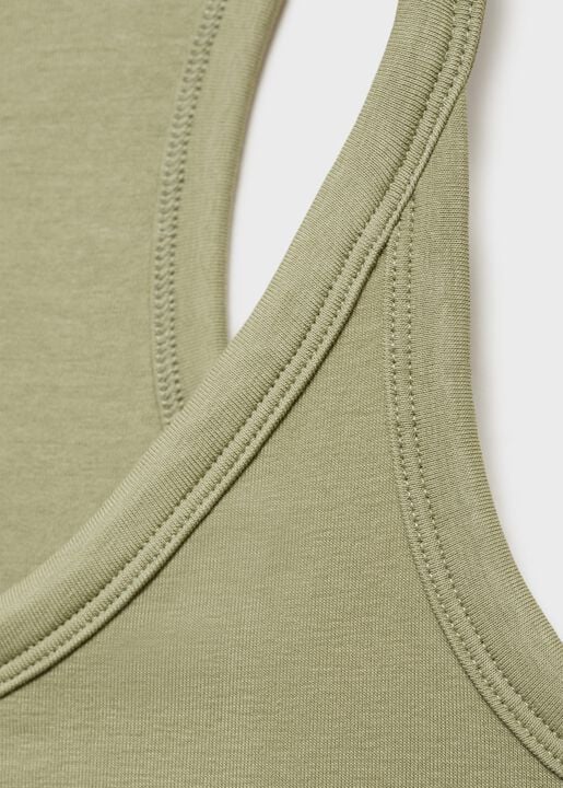 Cotton top with straps