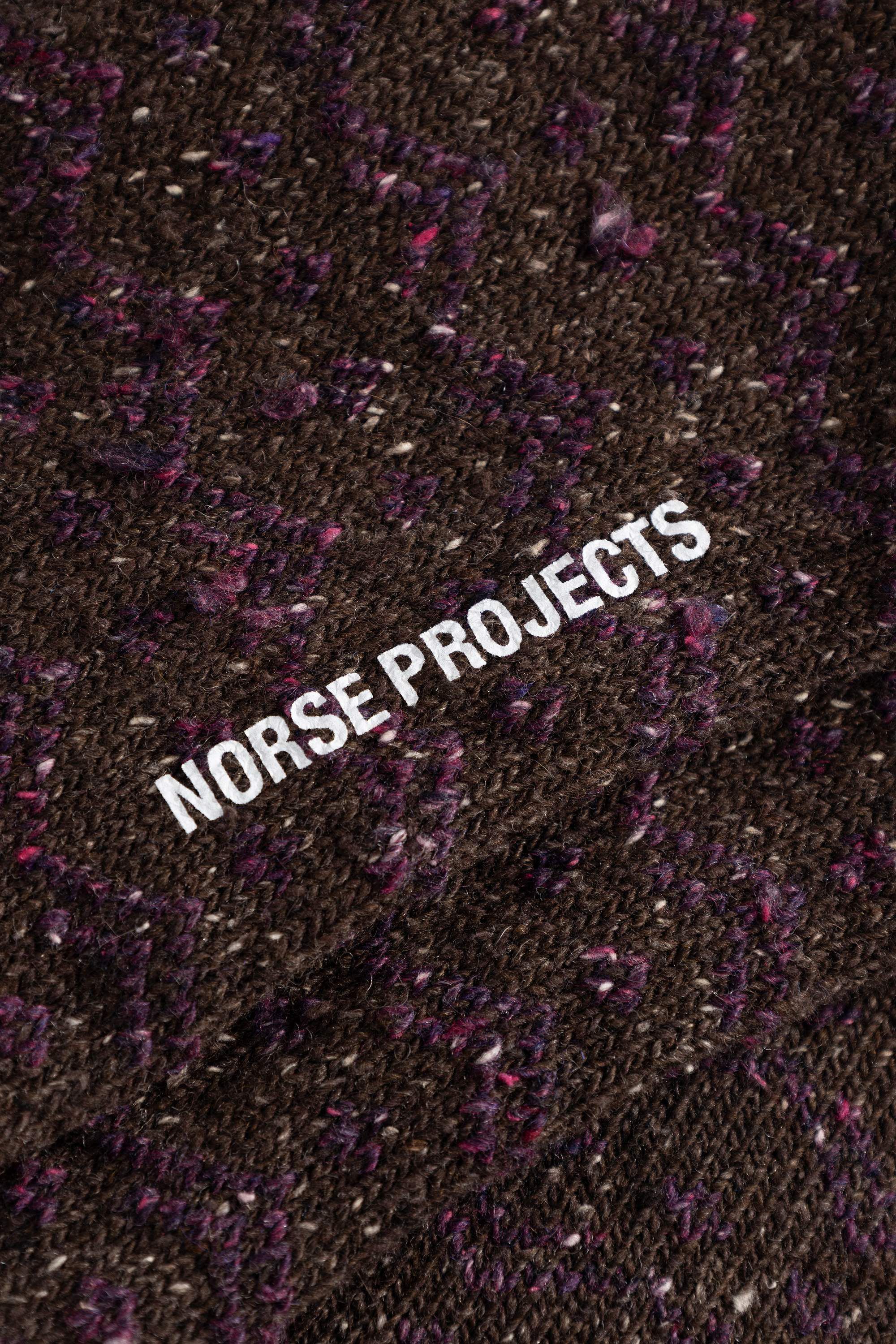 Bykle Neps Wool Rib Sock