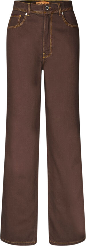 2251 Denim, High Waist Straight Cut Pants