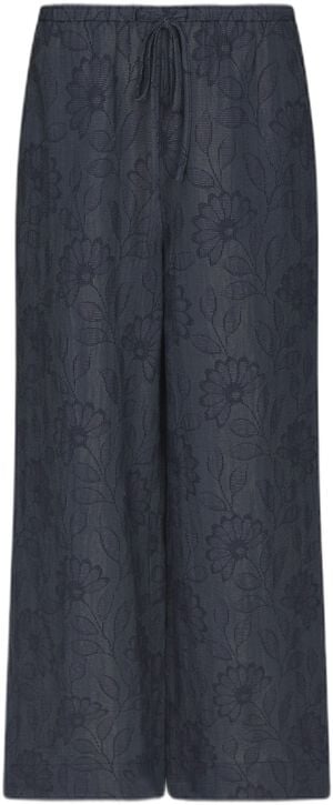 Heifa Flower Stripe Pants