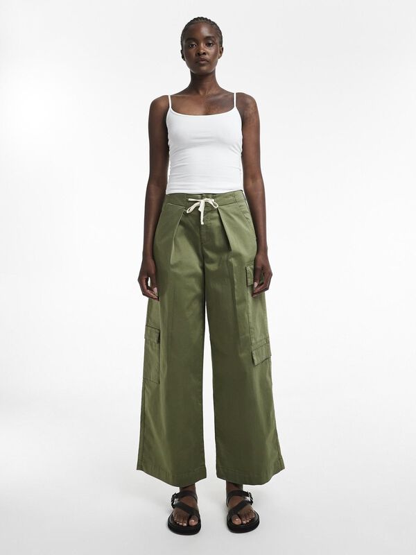 Tszoe Hr Wide Cargo Trouser