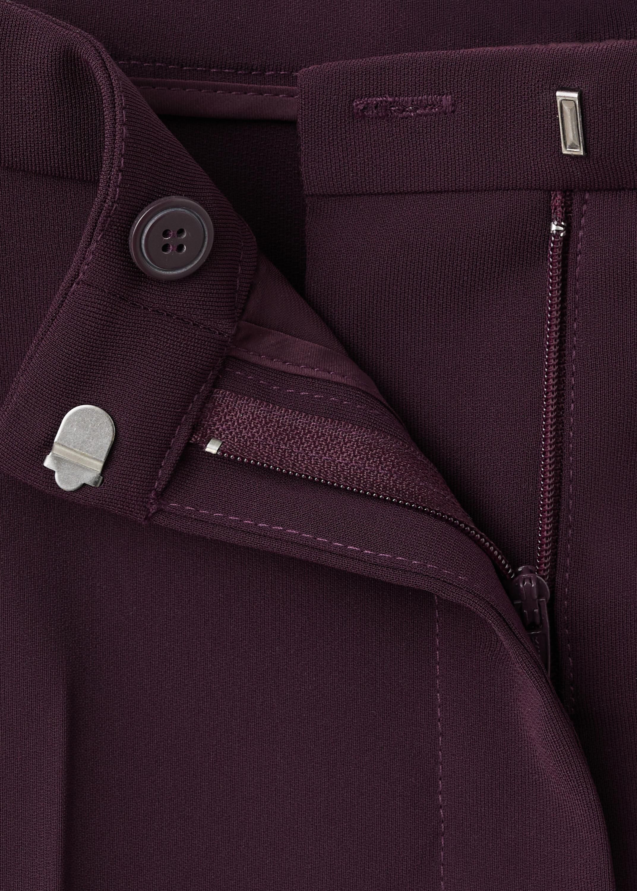 High-waist suits trousers