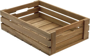 Dania Box 4, Teak, Apple Box