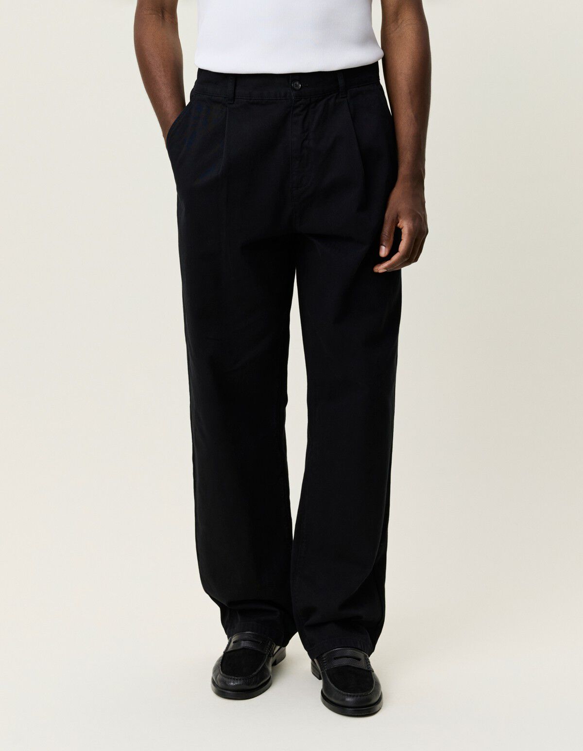 Pleated Chino Pants