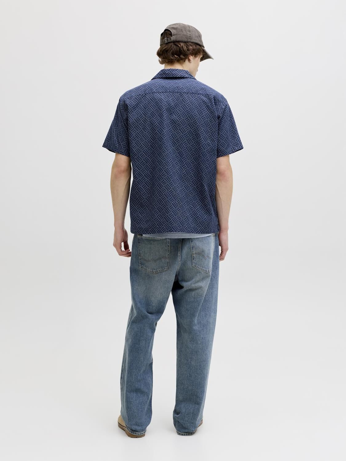 JPRBLUWINSON PRINT DOBBY S/S SHIRT