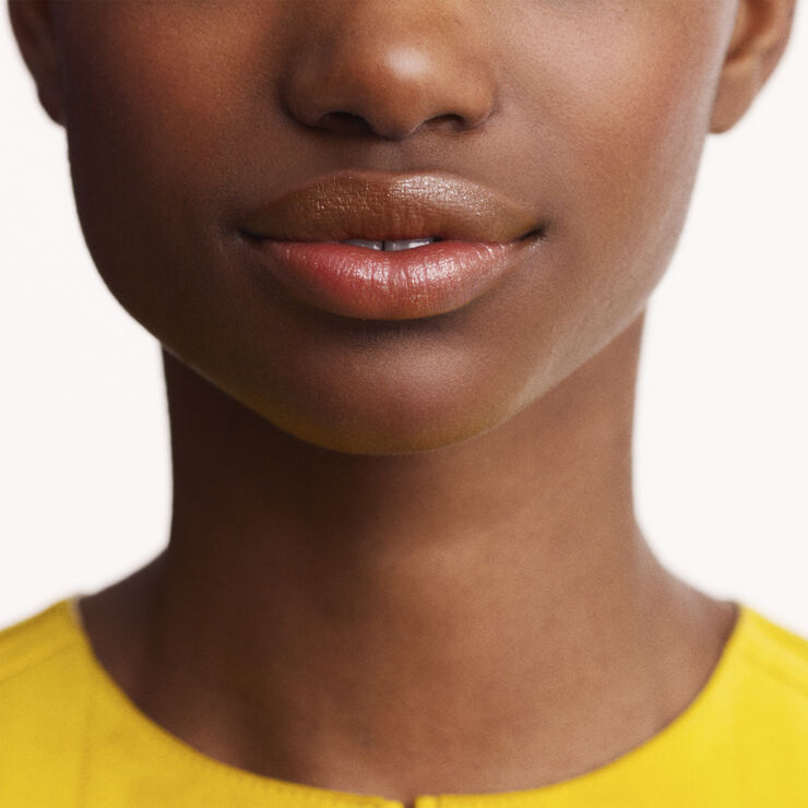 Rouge Hermès, poppy lip shine