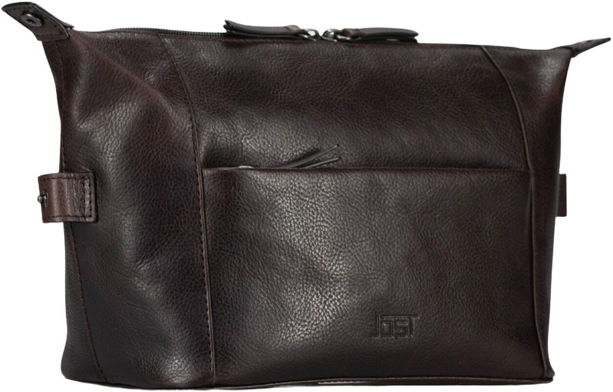 LONDON Toilet Bag brown
