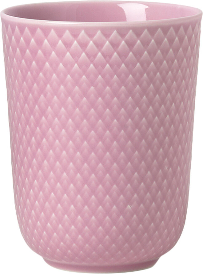 Rhombe Krus 33 cl rosa porcelæn