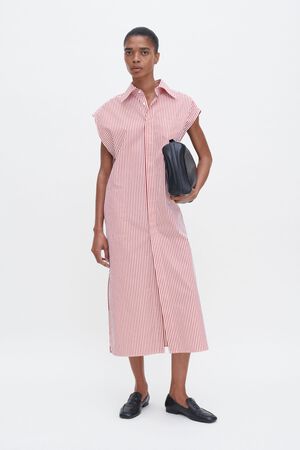 Cotton Poplin Shirt Dress