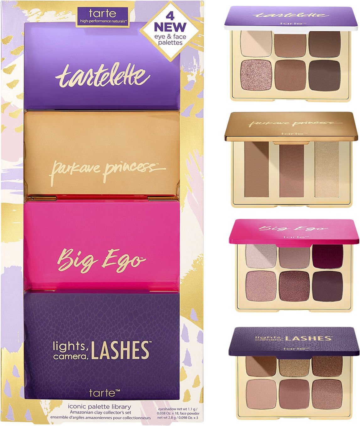 Iconic palette library Amazonian clay collector's set