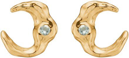 Lunar &Oslash;restik M. Gr&oslash;n Zirk - Forgyldt S&oslash;lv