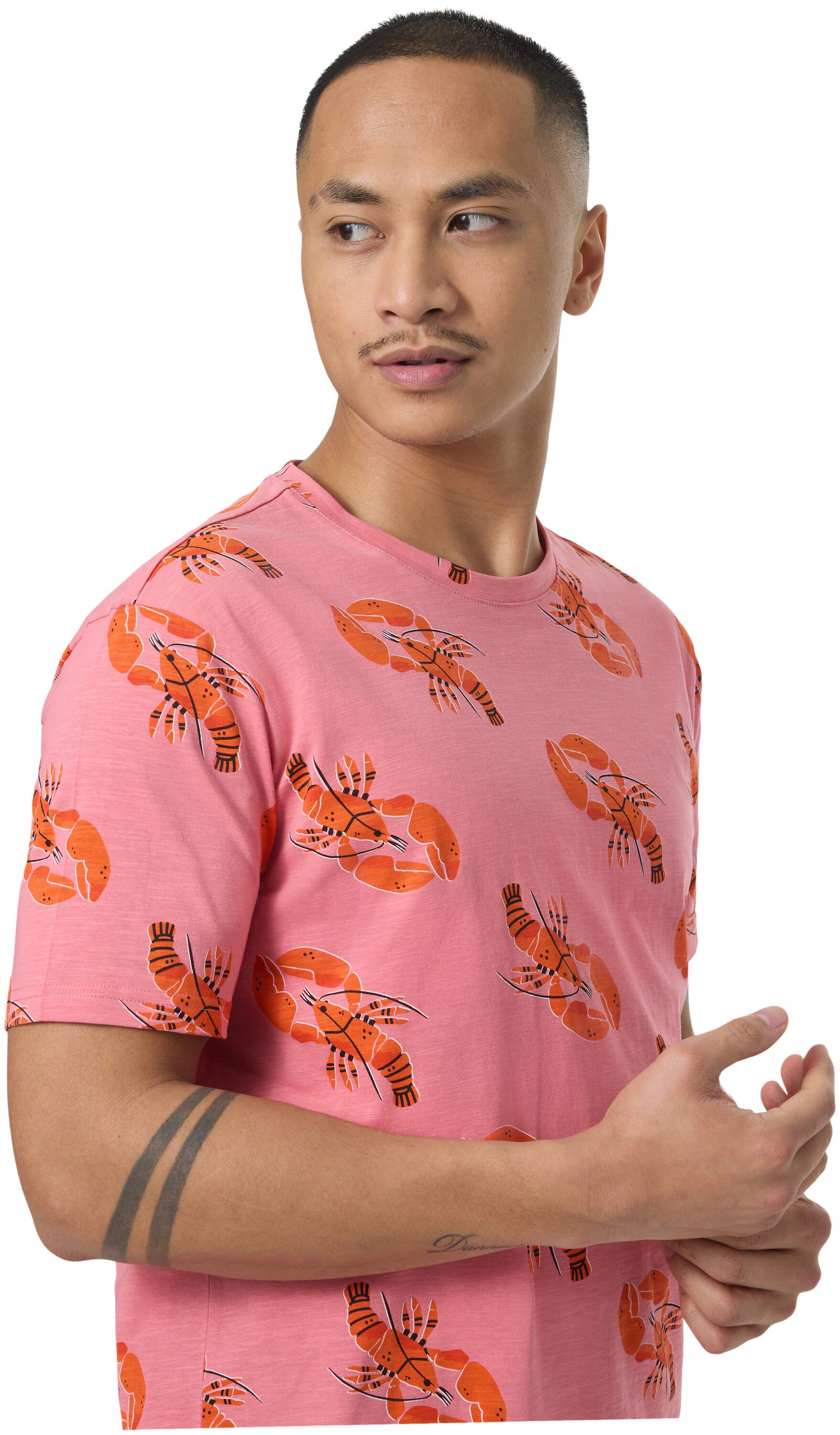All Over Printed Slub T-shirt
