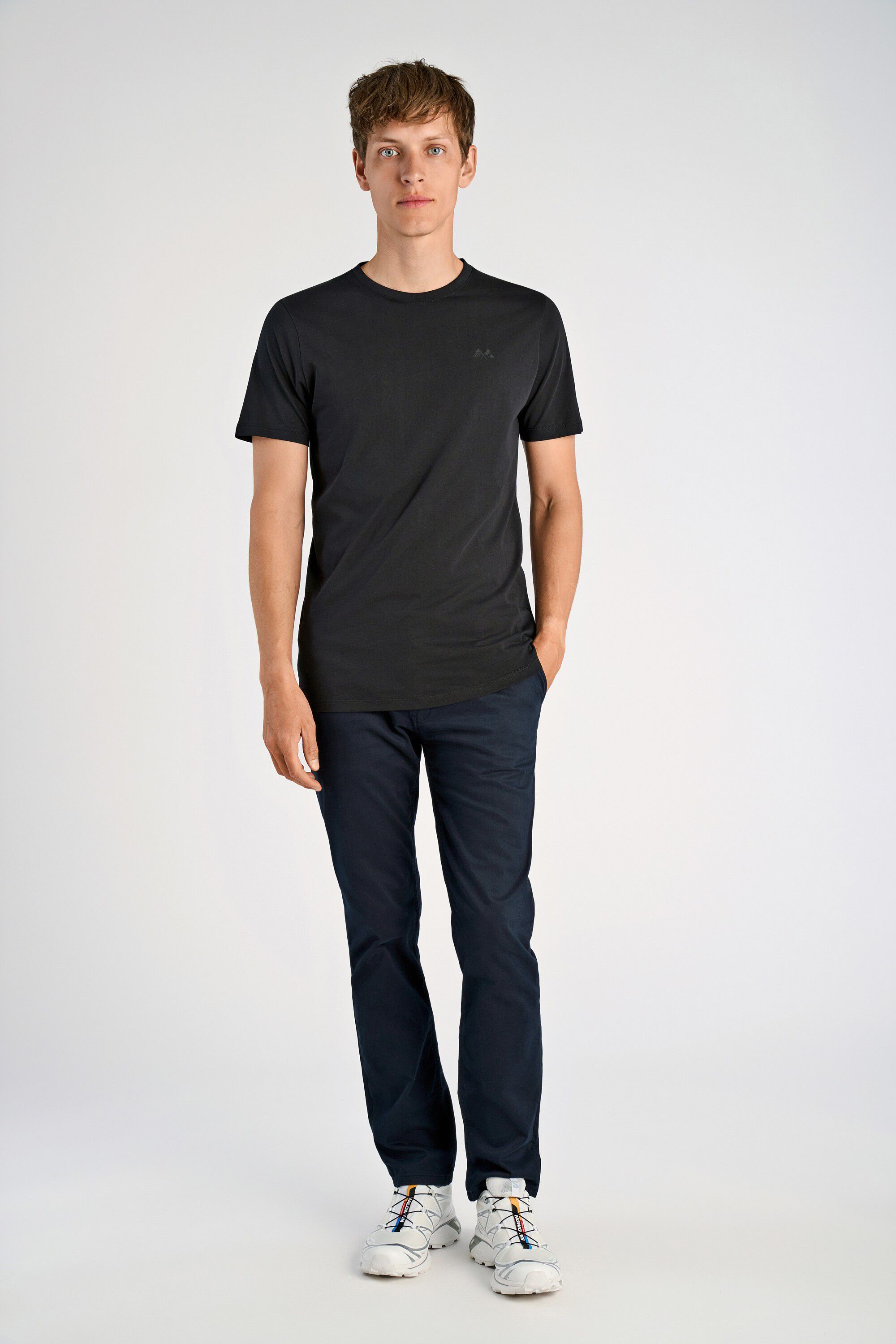 3-pack tee with flag print S/S