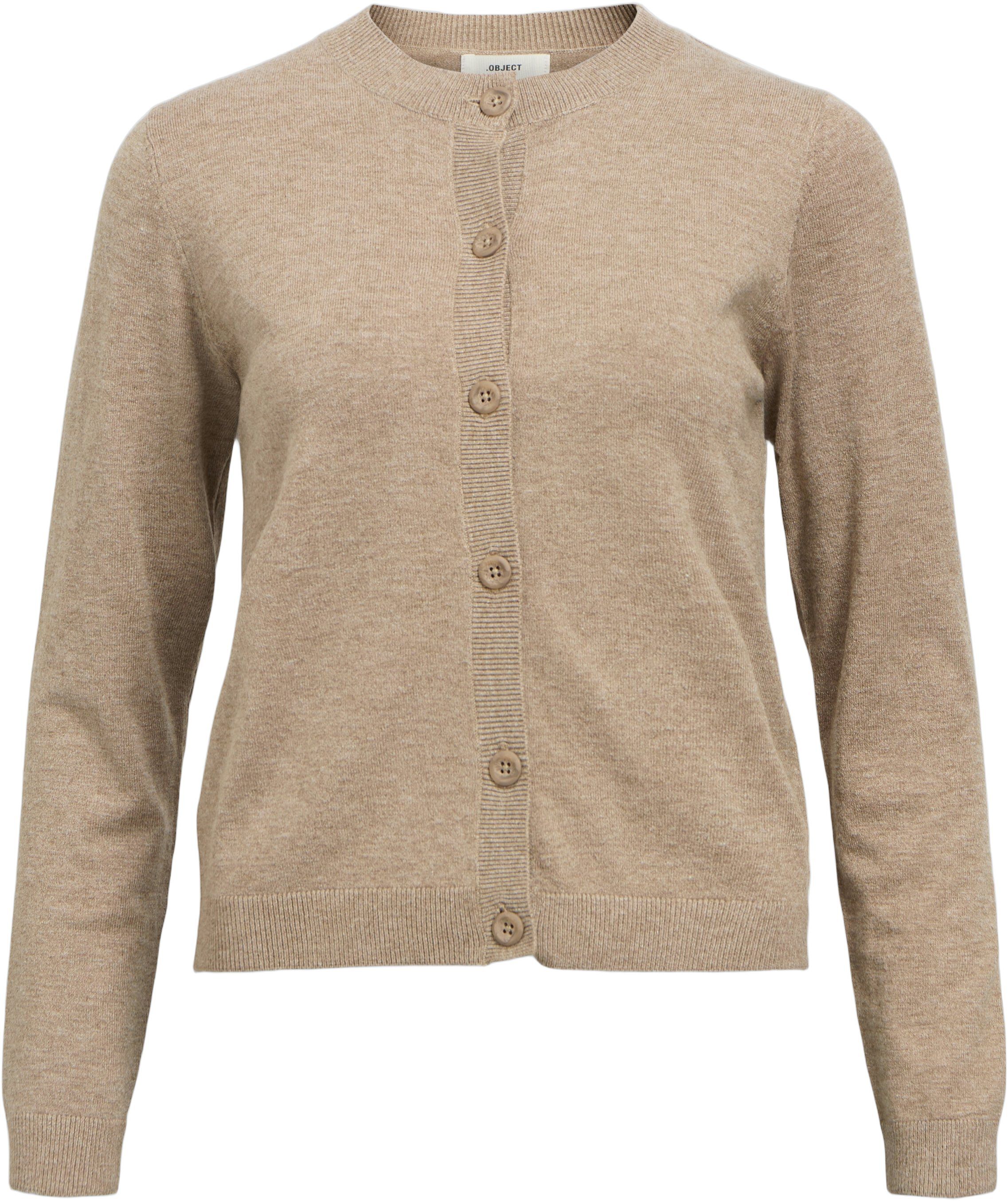 OBJTHESS L/S SHORT CARDIGAN NOOS