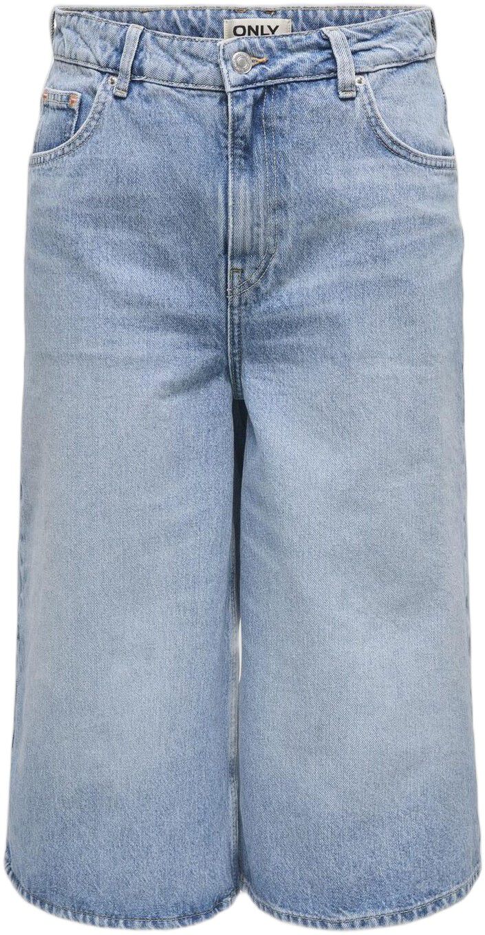 ONLHOPE HW WIDE LONG SHORTS DNM