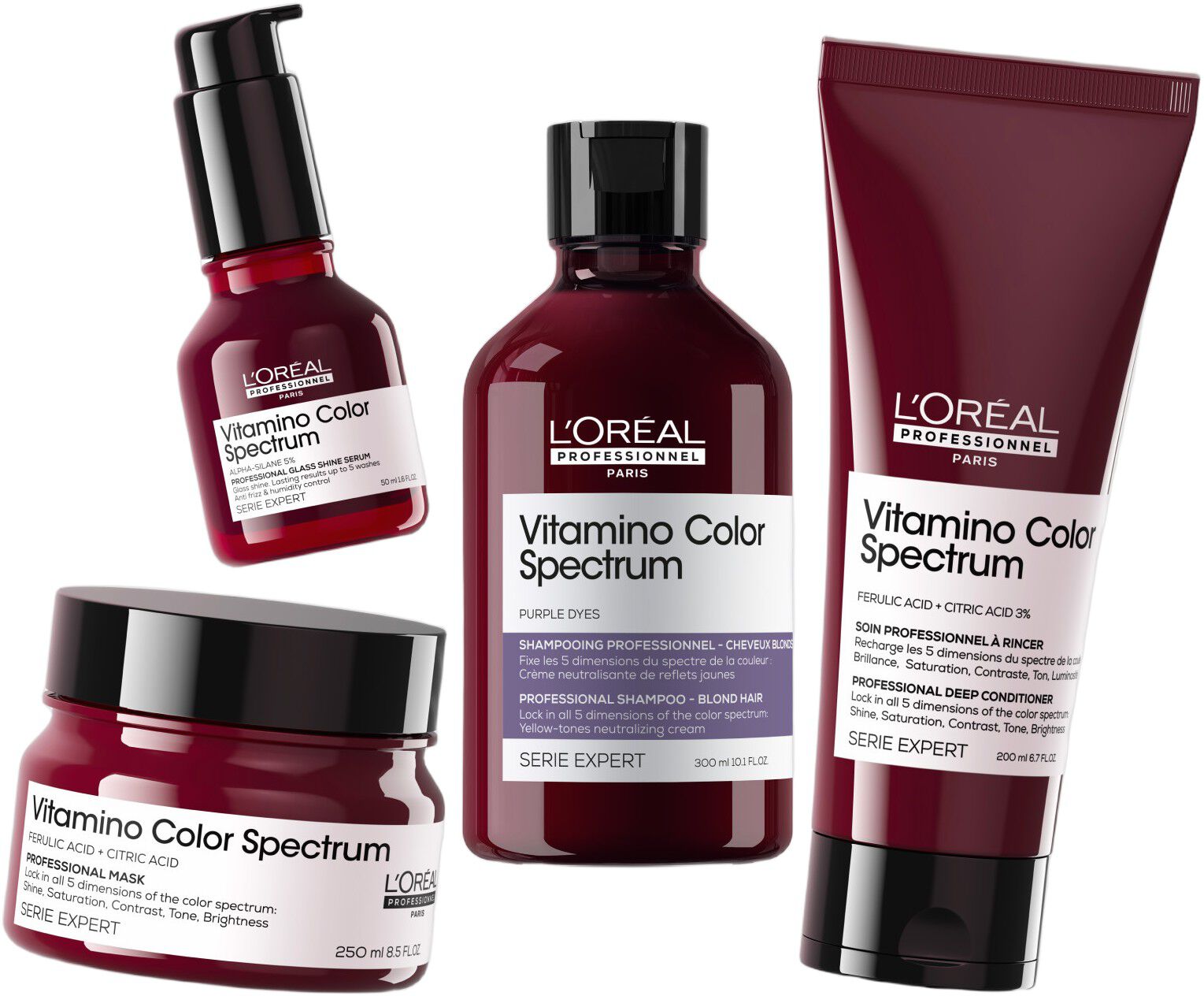 L'Or&eacute;al Professionnel Vitamino Color Spectrum Purple Shampoo 300ml