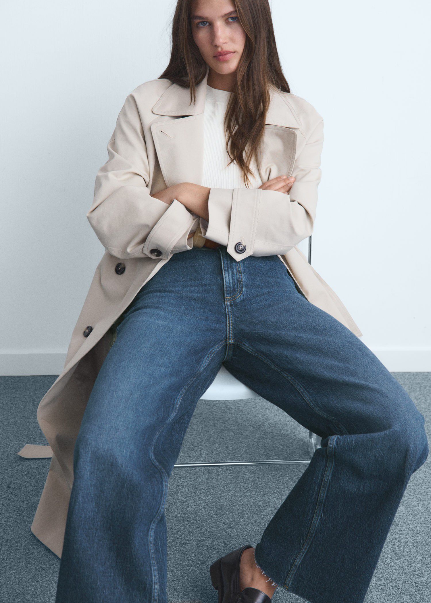 Catherin culotte high-rise jeans