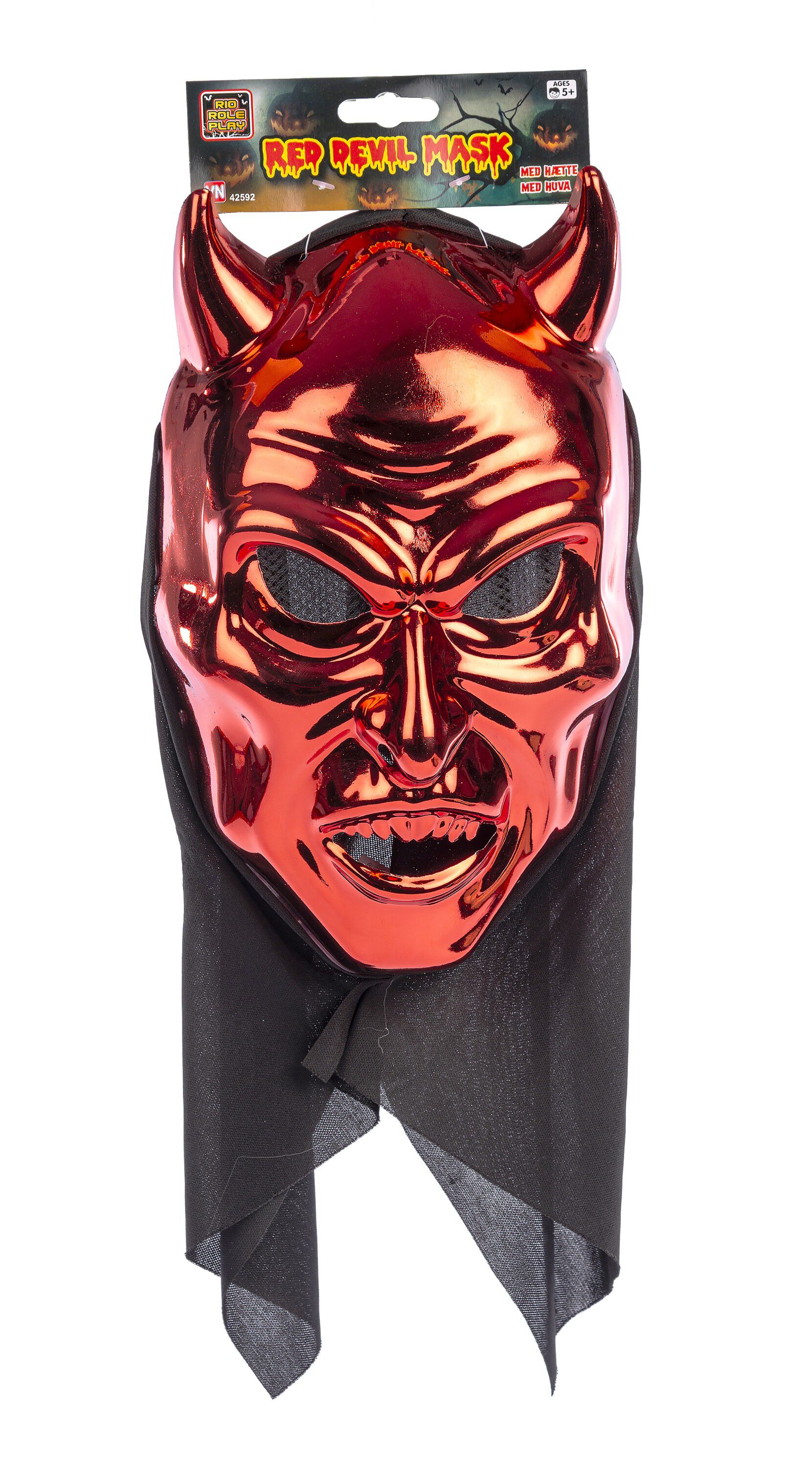 DJ&AElig;VLEMASKE mHORN - H&AElig;TTE