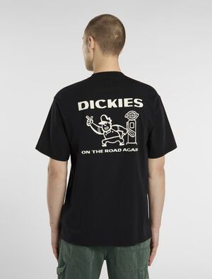 BURNS TEE SS BLACK