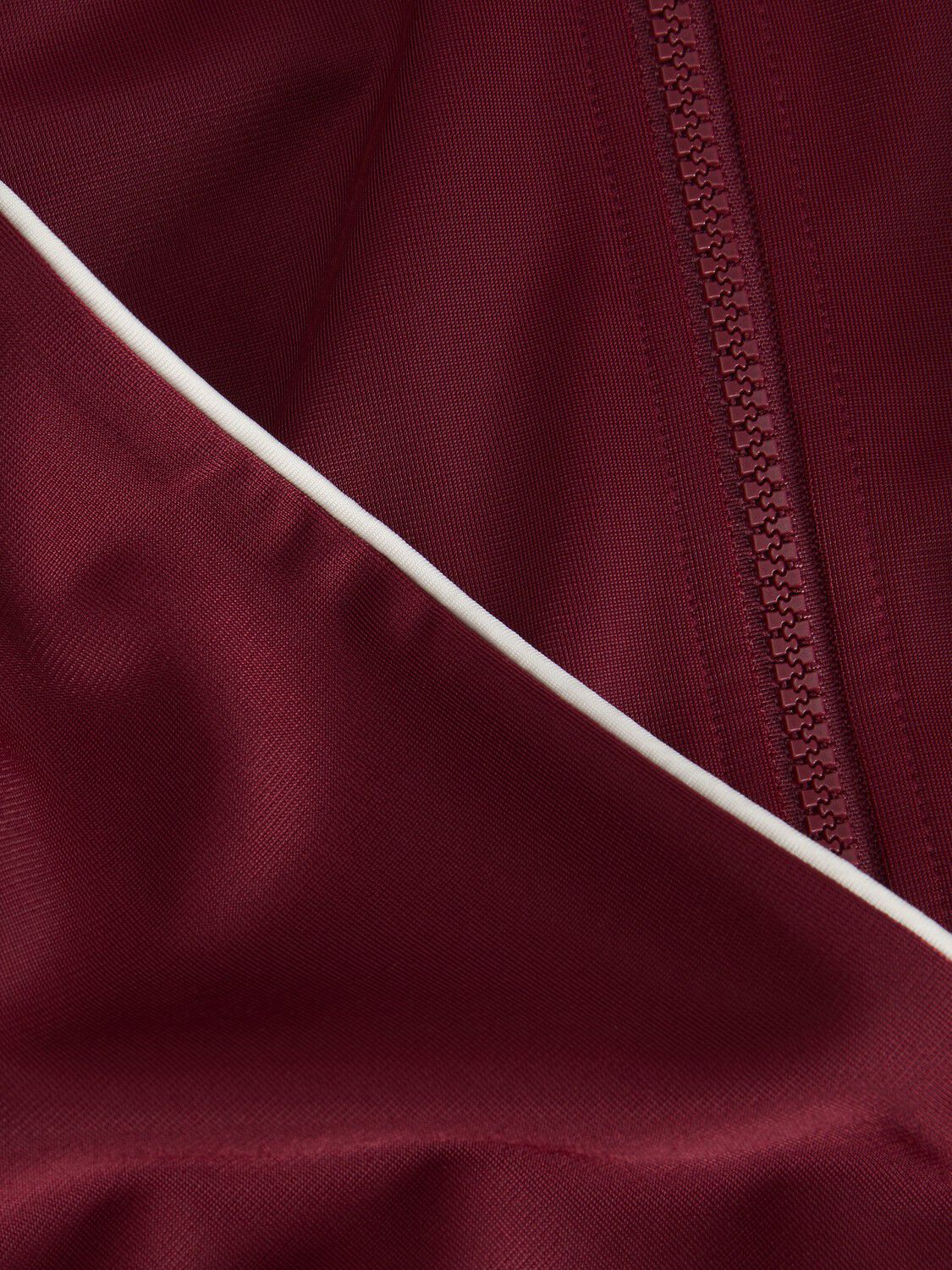 Jxciara Piping Slim Highneck Zip Swt