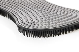 SCRUBBY svamp m/h�rd og bl�d side, antracitgr�