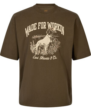 WW GR TEE MADE FOR WORKIN DARK