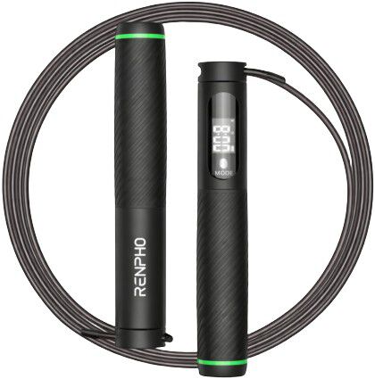 Smart Jump Rope - Additional cordless option - Black