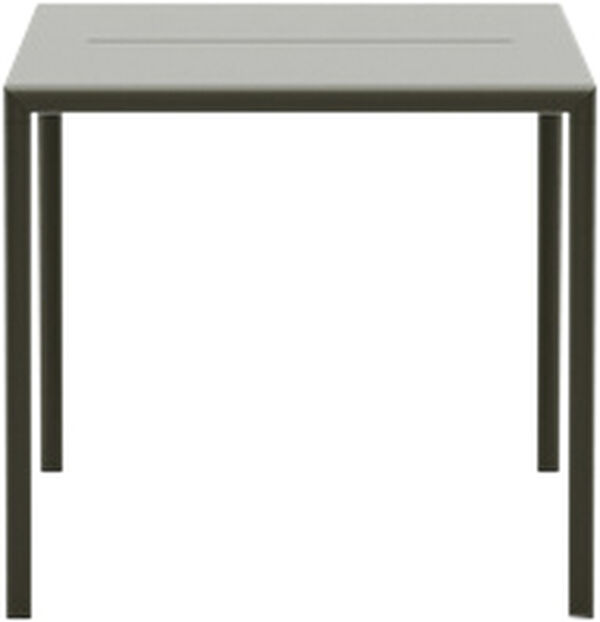 May Table, Outdoor, 85x85, Steel, Dark Green