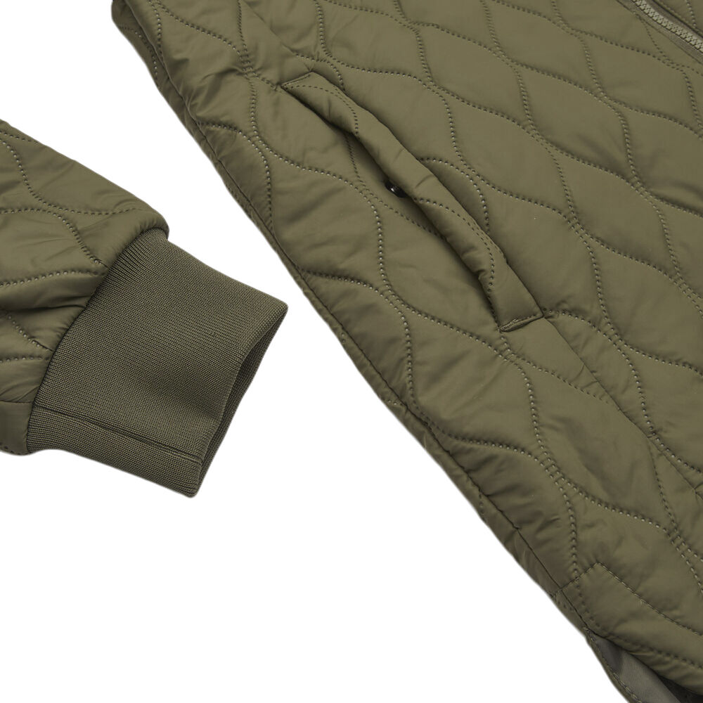Line Hood Quilt jakke