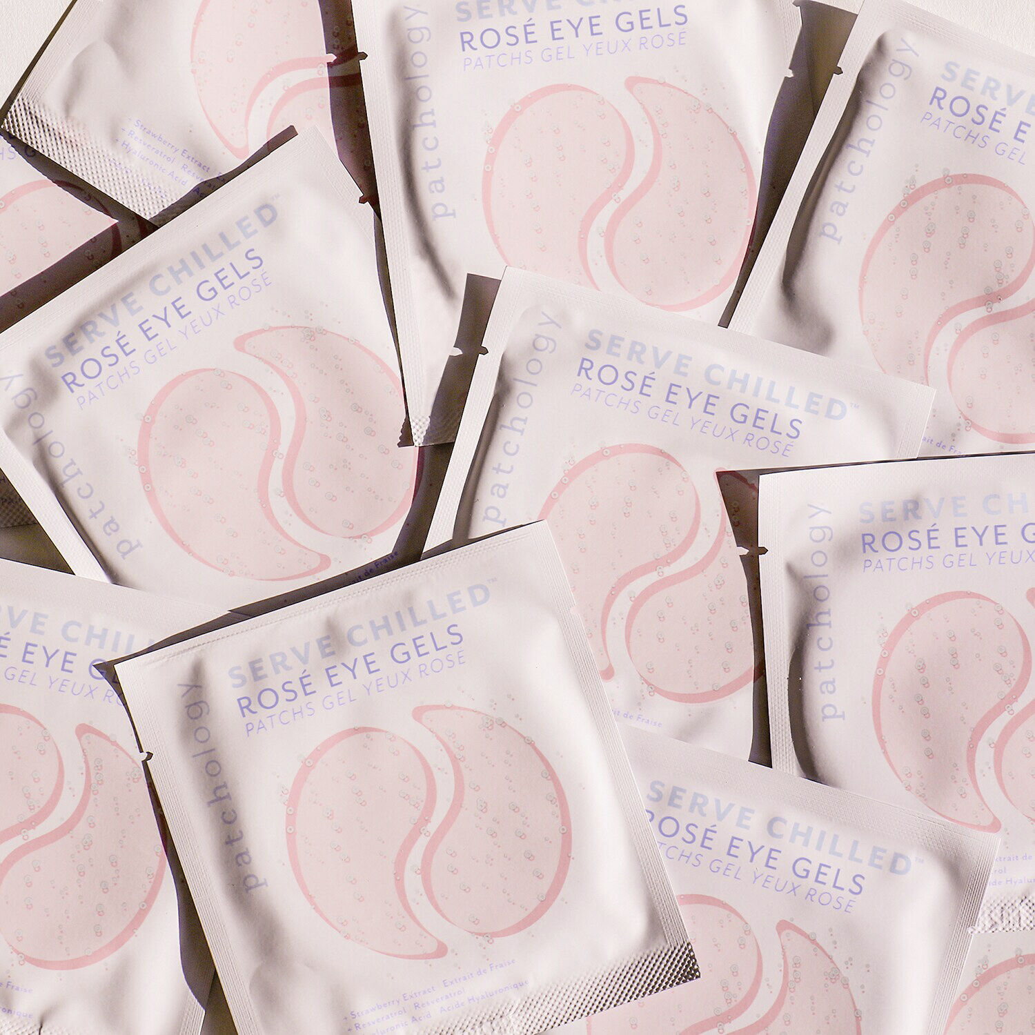 SERVED CHILLED ROS&Eacute; EYE GELS