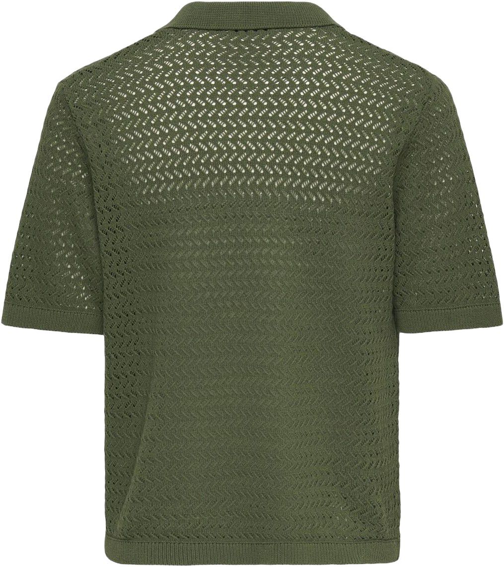ONSNYLE 5 SS SPLIT POLO KNIT