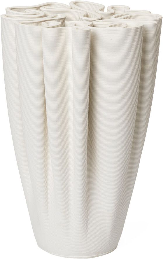Dedali Vase - H25 - Off-white