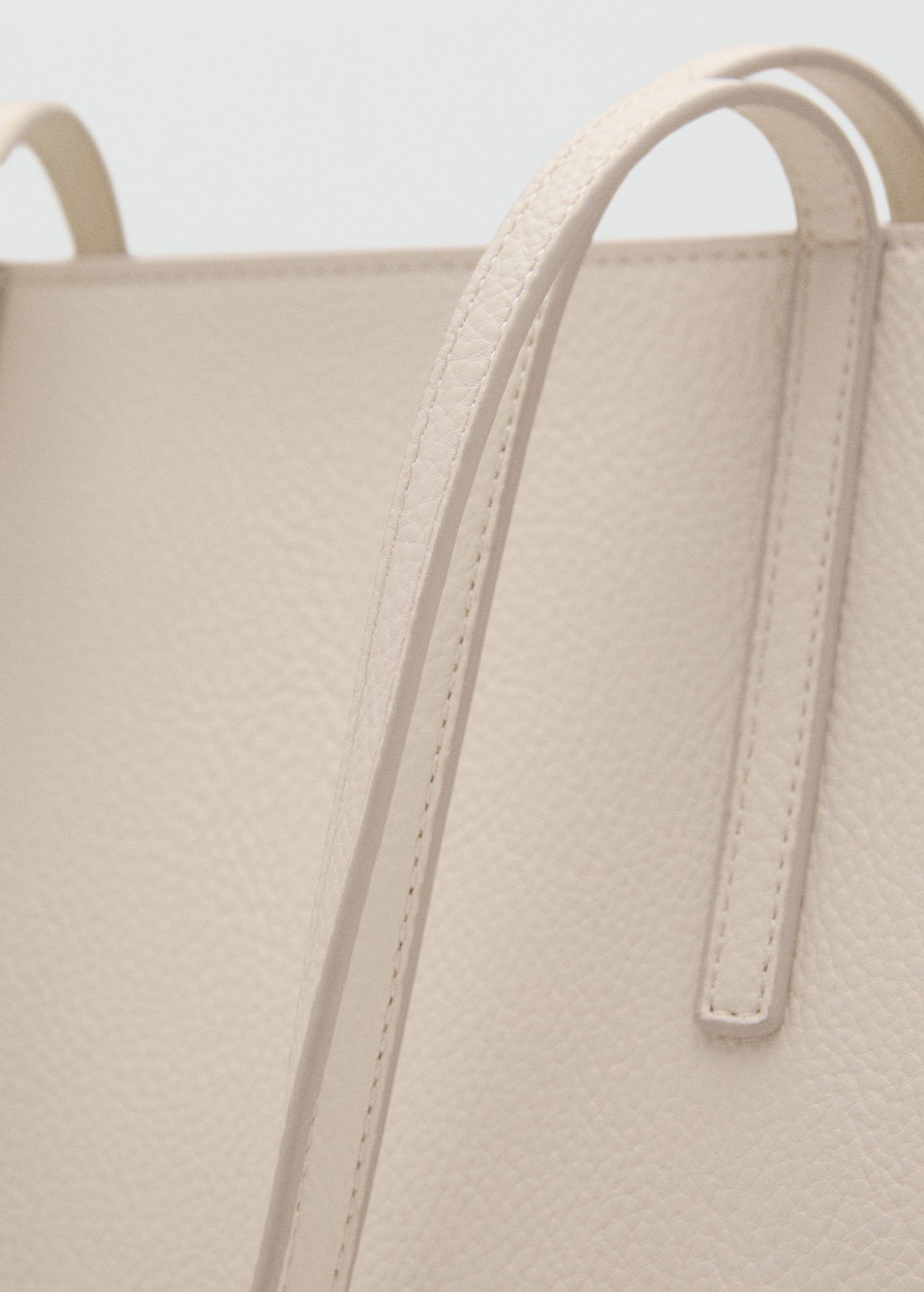 Shopper bag with double handle