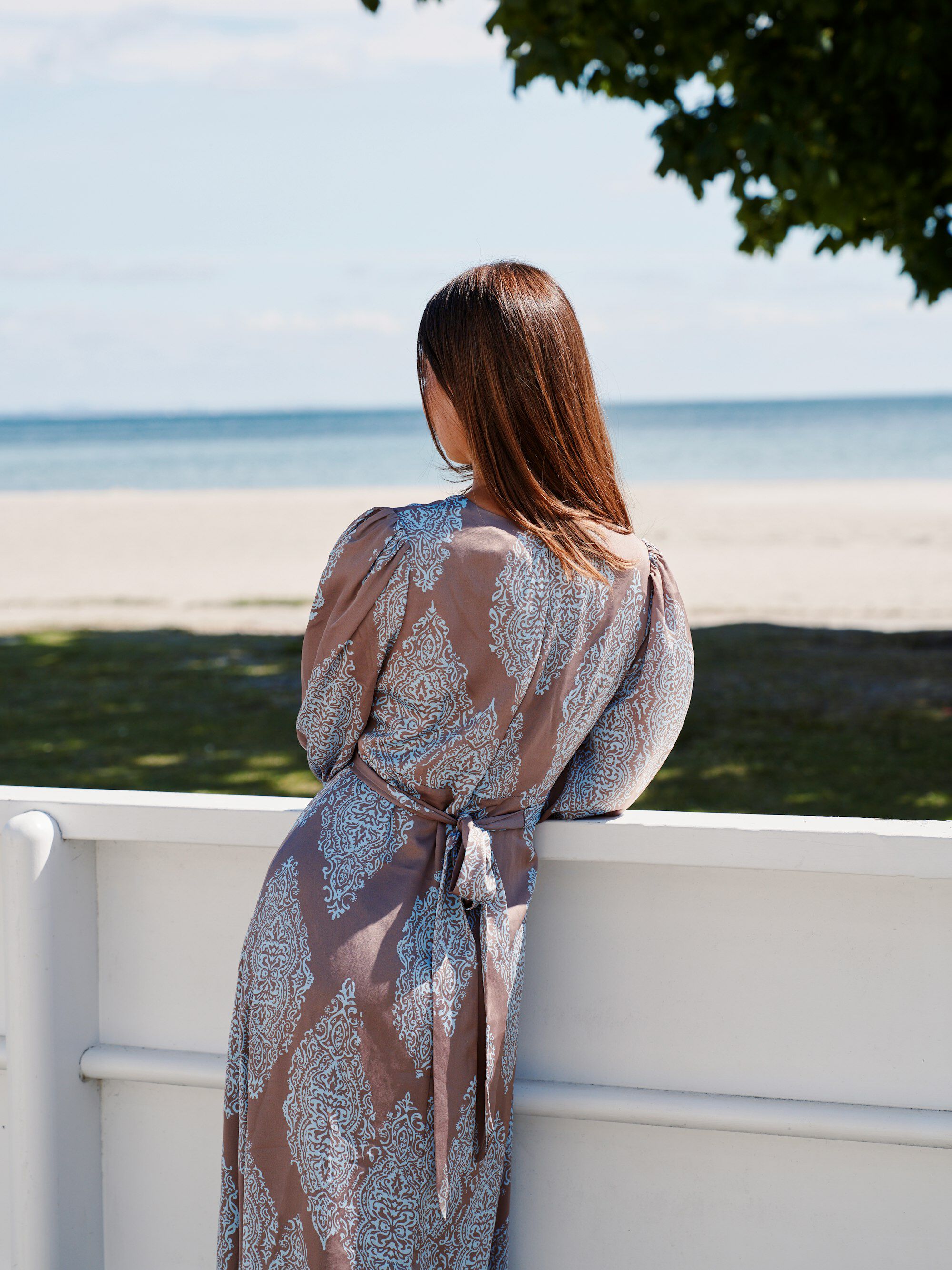 Bretti Paisley Drop Dress