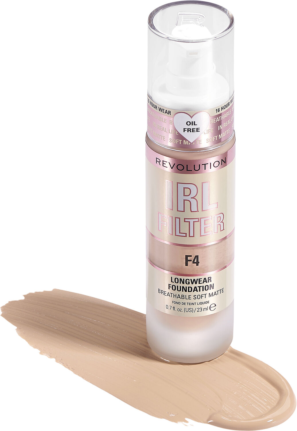 Revolution IRL Filter Longwear Foundation F4