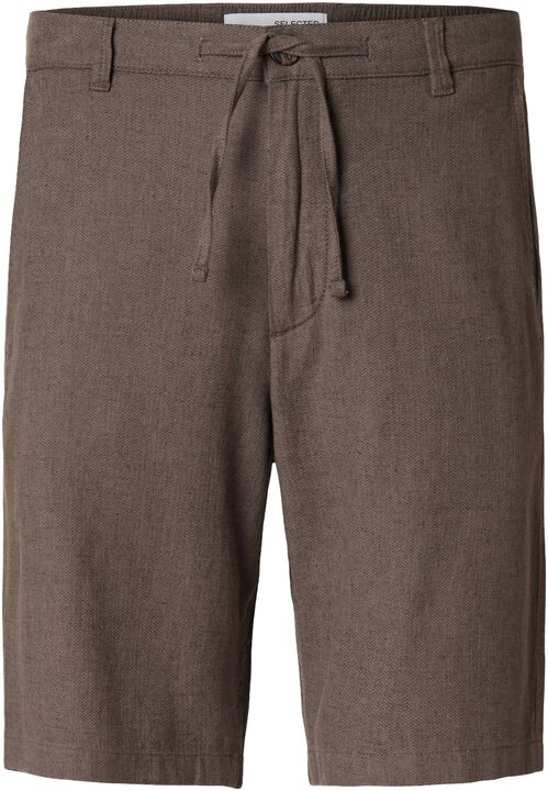 SLHREGULAR-BRODY LINEN SHORTS NOOS