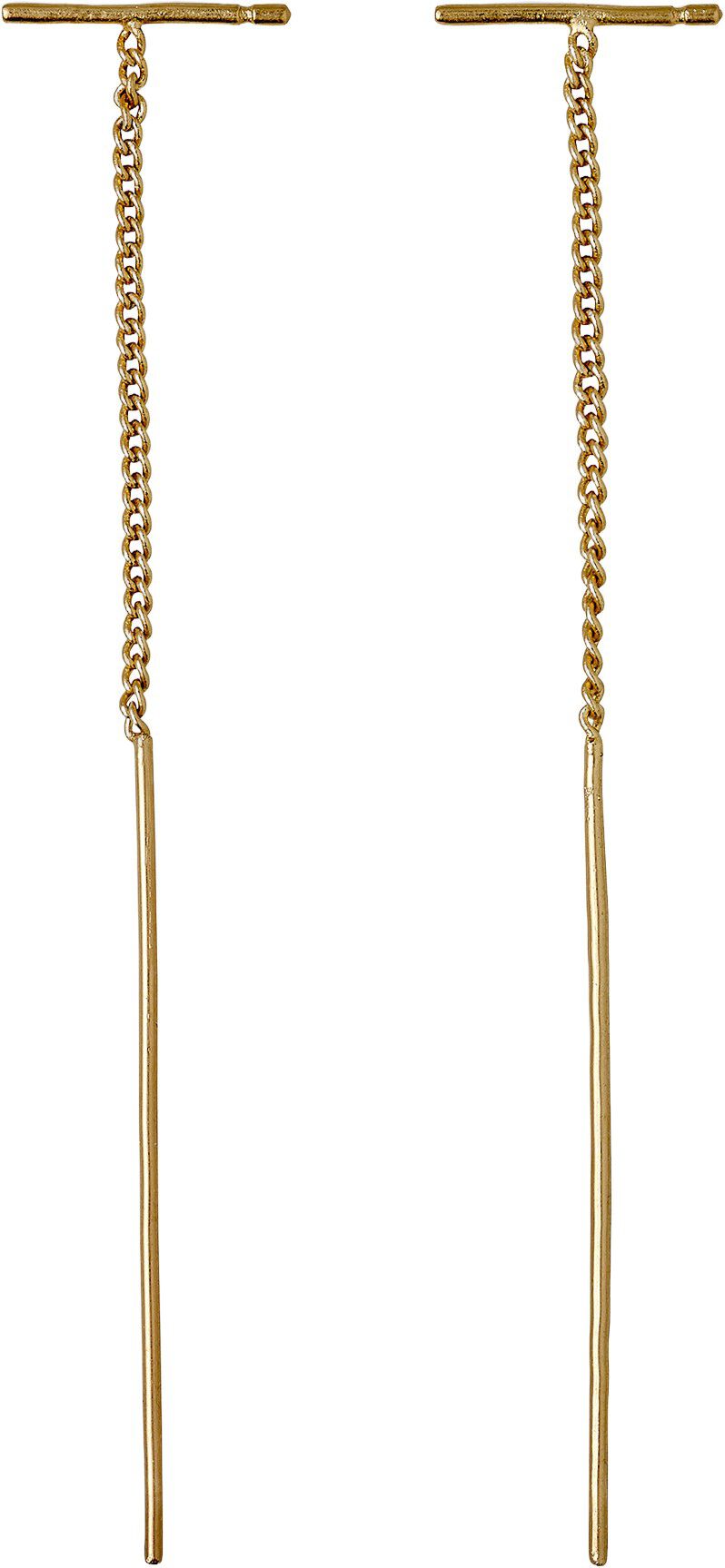 BRIELLE &oslash;reringe guldbelagt