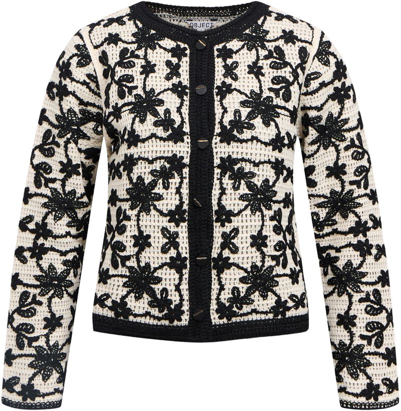 Objcari L/S Re Cardigan